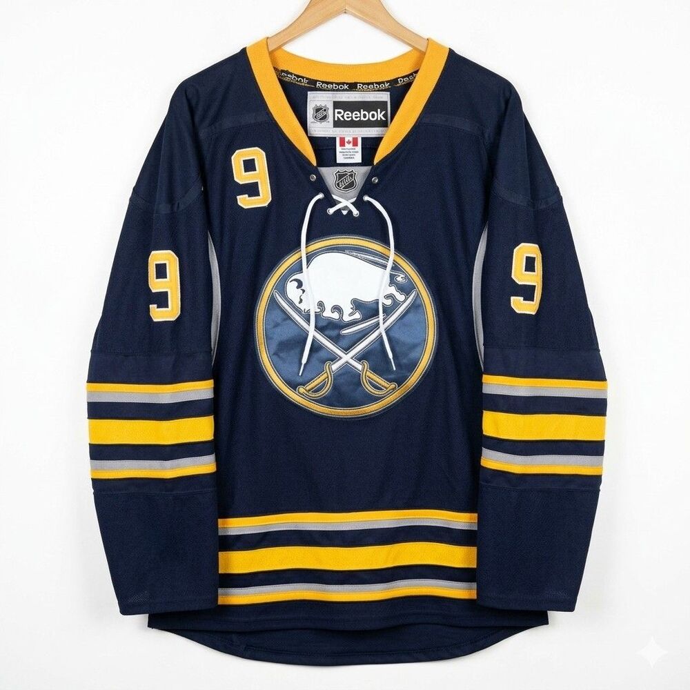 Buffalo Sabres Evander Kane SIGNED Authentic Reebok Jersey Made in Canada 52